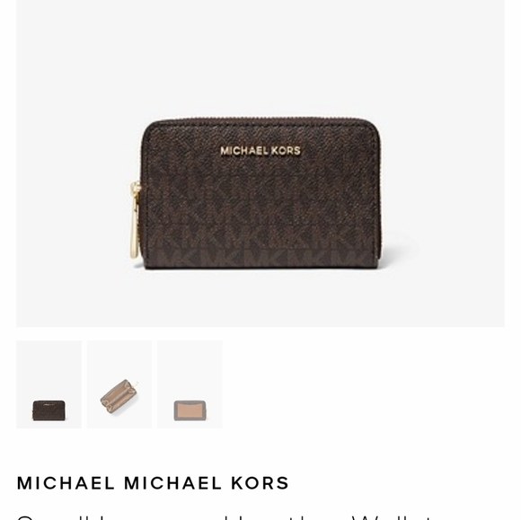 **SOLD**Michael Kors logo wallet - Picture 8 of 8
